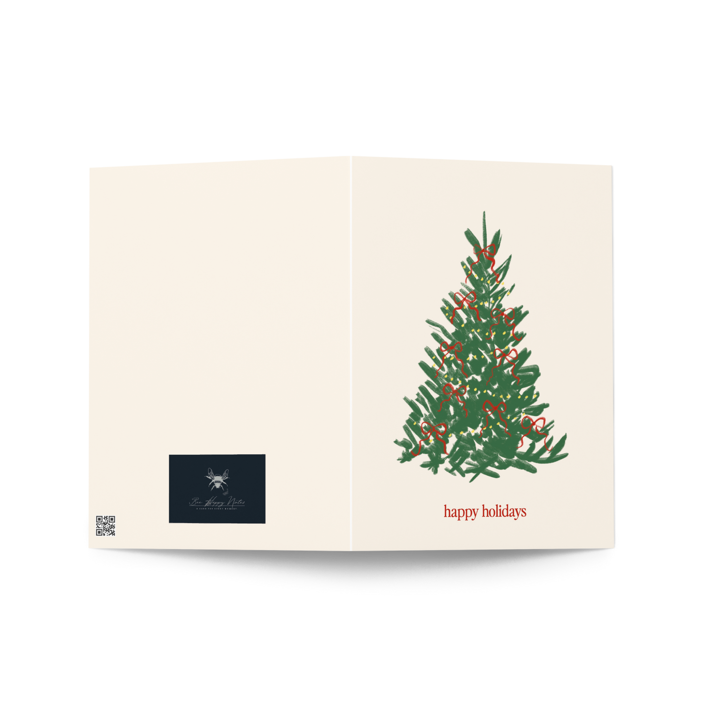Weihnachtskarte Tannenbaumzauber